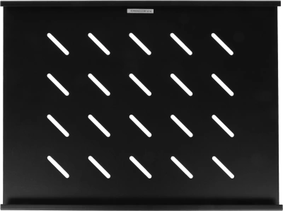 Полка стационарная Lanmaster TWT-CBB-S4-6/60 1U нагр.:60кг. 19" 600мм черный