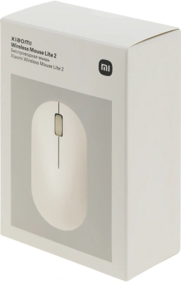 Мышь Xiaomi Wireless Mouse Lite 2 белый оптическая 1000dpi беспров. USB для ноутбука 2but (BHR8915GL)