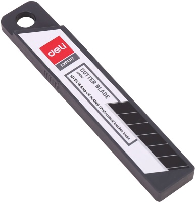 Лезвия Deli E78000 Expert шир.лез.18мм сталь (упак.:10шт) пласт.кор.