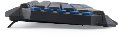 Клавиатура Оклик 750G FROST WAR черный/черный USB Multimedia for gamer (337452) кабель 1.8м