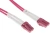 Патч-корд Lanmaster LAN-2LC-2LC/OM4H-1.0 2x50/125 OM4 LC дуплекс-LC дуплекс 1м LSZH розовый Патч-корд Lanmaster LAN-2LC-2LC/OM4H-1.0 2x50/125 OM4 LC дуплекс-LC дуплекс 1м LSZH розовый