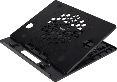 Подставка для ноутбука Buro BU-LS130 15.6" 280x250x15мм 520г металл/пластик черный