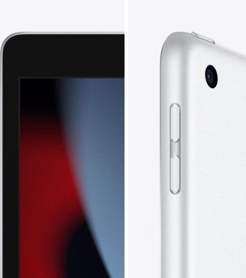 Планшет Apple iPad 2021 A2602 A13 Bionic 6С RAM3Gb ROM64Gb 10.2" IPS 2160x1620 iOS серебристый 8Mpix 12Mpix BT WiFi 10hr