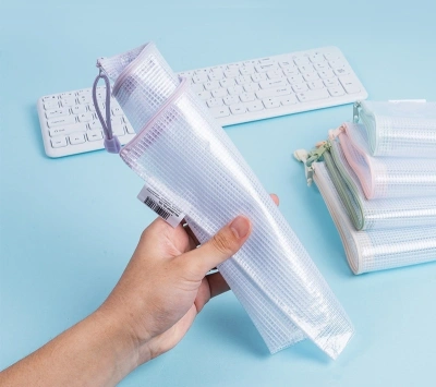 Папка на молнии Deli Colorful EF280 A4 ПВХ 0.23мм ассорти цвет молнии ассорти