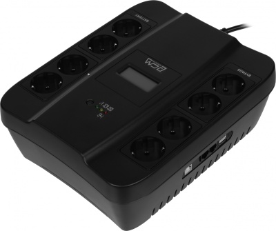 Источник бесперебойного питания Powercom Spider SPD-900U LCD USB 540Вт 900ВА черный