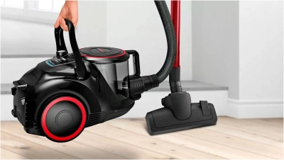 Пылесос Bosch BGS41POW1 700Вт черный/красный