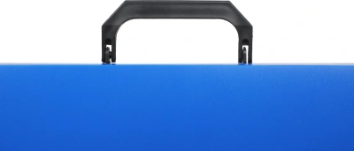 Портфель Бюрократ -BPP01BLUE 1 отдел. A4 пластик 0.7мм синий