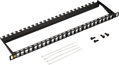 Патч-панель Lanmaster LAN-PPC24OK-UTP 19" 0,5U 24x UTP