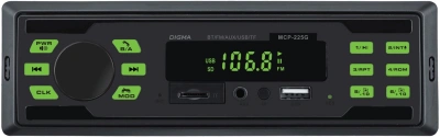 Автомагнитола Digma MCP-225G 1DIN 2x45Вт v5.0 AUX 2