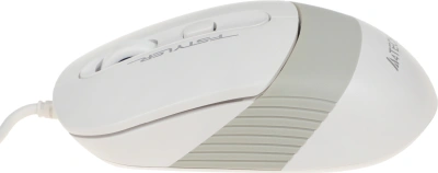 Мышь A4Tech Fstyler FM10 белый/серый оптическая 1600dpi USB 4but (FM10 WHITE)