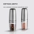 Мельница электр. Rondell Loft Professional RD-1508 для перца/соли стальной Мельница электр. Rondell Loft Professional RD-1508 для перца/соли стальной