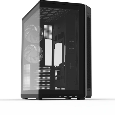 Корпус Zalman P60 черный без БП ATX 6x120mm 2x140mm 2xUSB3.0 audio bott PSU