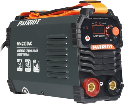 Сварочный аппарат Patriot WM230DVC инвертор ММА 10.7кВт (кейс в компл.)