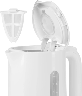 Чайник электрический Polaris PWK 1803C 1.8л. 2200Вт белый корпус: пластик