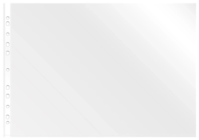 Папка-вкладыш Бюрократ Премиум 013AG3 глянцевые A3 горизонтальный 30мкм (упак.:50шт)