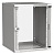 Шкаф коммутационный ITK Linea WE (LWE3-15U66-GF) настенный 15U 600x600мм пер.дв.стекл направл.под закл.гайки 50кг серый 550мм 22.3кг 200град. 715мм IP20 IK08 сталь