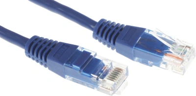 Патч-корд Lanmaster TWT-45-45-15-BL UTP RJ-45 вил.-вилка RJ-45 кат.5E 15м синий ПВХ (уп.:1шт)