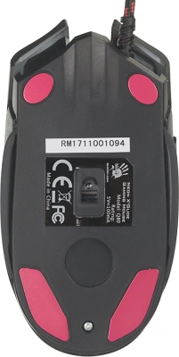 Мышь A4Tech Bloody Q80 черный оптическая 6200dpi USB 8but (Q80 BLACK)