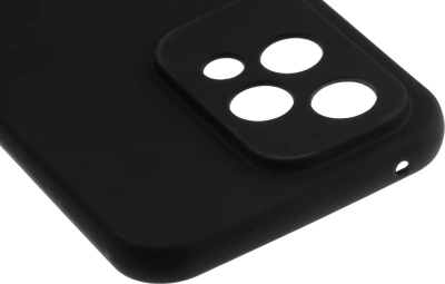 Чехол (клип-кейс) BoraSCO для Honor 200 Lite Silicone Case черный (73437)