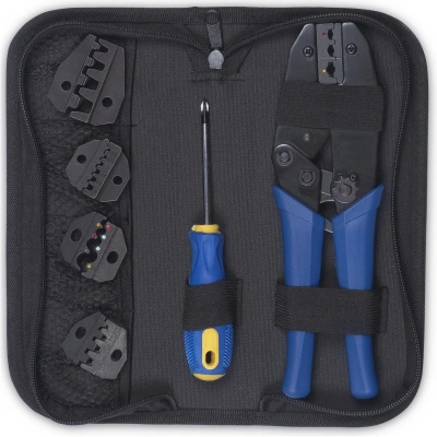 Набор инструментов Cabeus HT-TK-04 для обжима черный