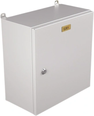 Шкаф электротехнический Elbox EMW-800.500.300-1-IP66 потол.пан. пан.основ. монтаж.пан. одноствор. напольный 800мм 500мм 300мм 285мм IP66 несъемн.бок.пан. 150кг серый сталь уличный всепогодный