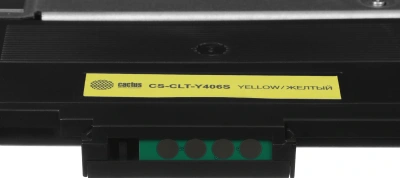 Картридж лазерный Cactus CS-CLT-Y406S CLT-Y406S желтый (1000стр.) для Samsung CLP-360/365/CLX-3300/3305