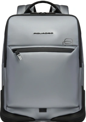 Рюкзак мужской Piquadro Corner 2.0 CA6465C2OW/MGR серебристый/черный полиуретан/полиэстер