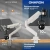 Кронштейн для мониторов Onkron G80 BW черный/белый 13"-32" макс.10кг настольный поворот и наклон верт.перемещ. Кронштейн для мониторов Onkron G80 BW черный/белый 13"-32" макс.10кг настольный поворот и наклон верт.перемещ.