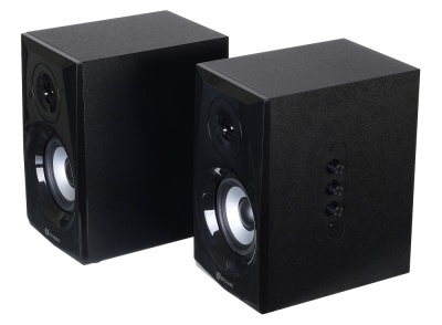 Колонки Оклик OK-166 BT 2.0 черный 40Вт BT