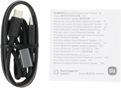 Колонка порт. Xiaomi черный 40W 2.0 BT 10м 4800mAh (QBH4275GL)