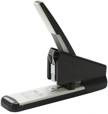 Степлер мощный Kw-Trio 050MX Lever-Tech 23/6 23/17 (140листов) черный 100скоб металл/пластик закрытый коробка