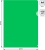 Папка-уголок Бюрократ -EE310/1GREEN A4 пластик 0.15мм зеленый