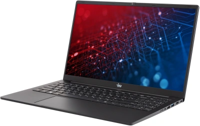 Ноутбук IRU Strato 15ALID4 Core i3 1315U 8Gb SSD256Gb Intel UHD Graphics 15.6" IPS FHD (1920x1080) Windows 11 Pro black WiFi BT Cam 6000mAh (2168020)