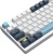 Клавиатура A4Tech FS300 механическая белый/синий USB for gamer LED (FS300 PANDA SNOWBOARDING) кабель 1.8м Клавиатура A4Tech FS300 механическая белый/синий USB for gamer LED (FS300 PANDA SNOWBOARDING) кабель 1.8м