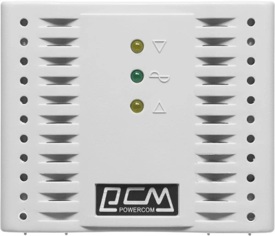 Стабилизатор напряжения Powercom TCA-1200 600Вт 1200ВА белый