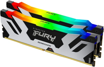 Память DDR5 2x16GB 6400MHz Kingston KF564C32RSAK2-32 Fury Renegade XMP RGB RTL Gaming PC5-51200 CL32 DIMM UDIMM 288-pin 1.4В kit dual rank с радиатором Ret