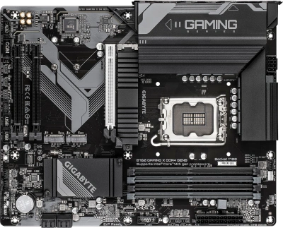 Материнская плата Gigabyte B760 GAMING X DDR4 GEN5 Soc-1700 Intel B760 4xDDR4 ATX AC`97 8ch(7.1) 2.5Gg RAID+HDMI+DP