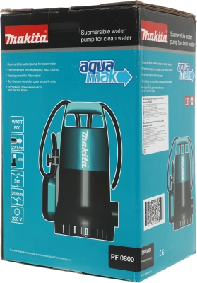 Насос дренажный Makita PF0800 800Вт 13200л/час центробежный