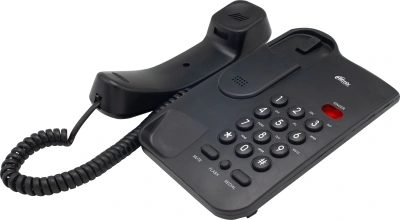 Телефон проводной Ritmix RT-311 черный