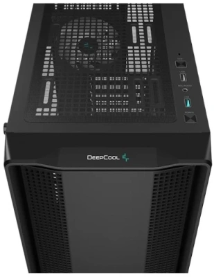 Корпус Deepcool CC560 ARGB черный без БП ATX 2x120mm 4x140mm 1xUSB2.0 1xUSB3.0 audio bott PSU