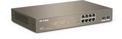 Коммутатор IP-Com G3310F (L2) 8x1Гбит/с 2xКомбо(1000BASE-T/SFP) 2SFP управляемый