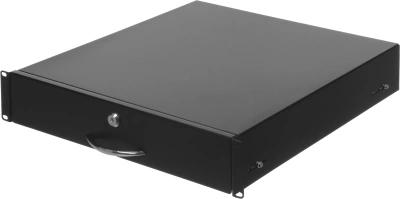 Ящик выдвижной для документации ЦМО ТСВ-Д-2U.450-9005 2U 19" 450мм черный (упак.:1шт)