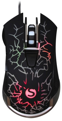 Мышь SunWind SW-M705G черный оптическая 3600dpi USB для ноутбука 6but (1422391)