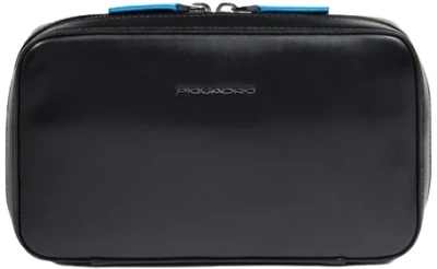 Чехол для кабелей и зарядки Piquadro Blue Square AC6895B2/N черный натур.кожа