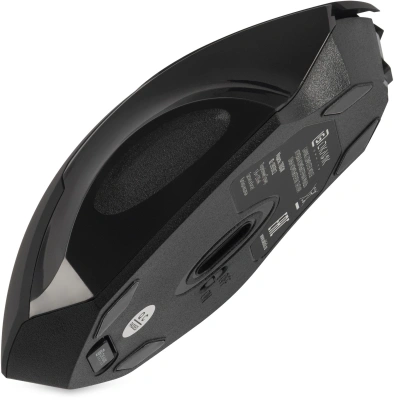 Мышь Оклик 780GW черный оптическая 3200dpi беспров. USB для ноутбука 6but (1903012)