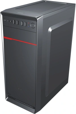 Корпус Digma DCC-MD302 черный без БП ATX 1x80mm 3x120mm 2xUSB2.0 2xUSB3.0 audio