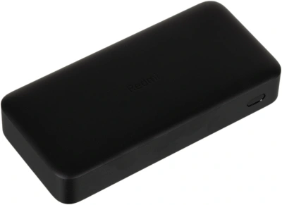 Мобильный аккумулятор Xiaomi Redmi Power Bank PB200LZM 20000mAh 2.4A QC 2xUSB черный (VXN4304GL)