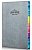 Блокнот Deli 3183GREY 205х143мм искусст. кожа 112л серый