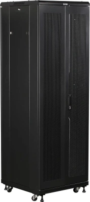 Шкаф коммутационный Lanmaster Business (TWT-CBB-18U-6X10-P1) напольный 18U 600x1000мм пер.дв.перфор. 2 бок.пан. задн.дв.перфор.2-хст. 800кг черный 926мм 47.5кг 988мм IP20 сталь