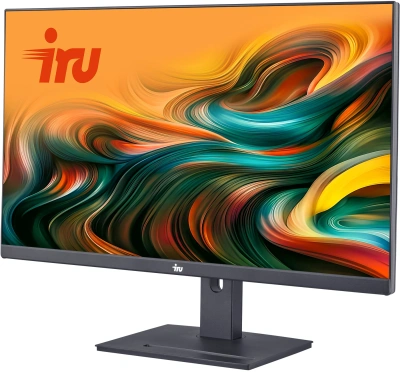 Моноблок IRU 27IM 27" Full HD i5 12450H (2) 16Gb SSD512Gb UHDG без ОС GbitEth WiFi BT 120W Cam черный 1920x1080